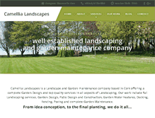 Tablet Screenshot of camellia.ie