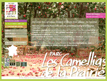 Tablet Screenshot of camellia.fr